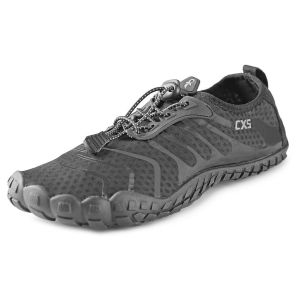 Oddychające buty barefoot CXS Seaman Unisex Canis kolor czarno-szary